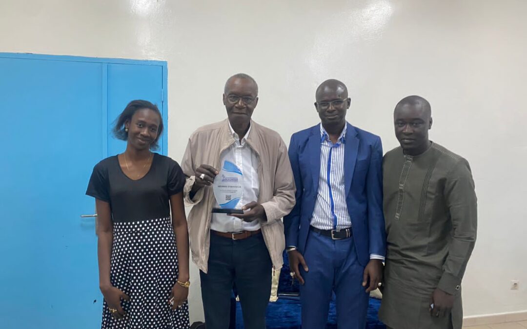 Le bureau de l’association a été honoré de recevoir aujourd’hui le Commandant Gorgui SY Capitaine de première classe de la navigation maritime (C1NM) et directeur général du Centre de Formation et de Placement des marins (CFPM) dans son siège à l’ Ecole Nationale de Formation Maritime (ENFM) de Dakar.