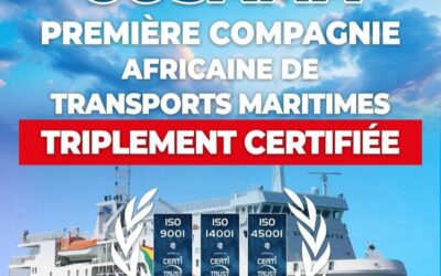 ASOMAR et COSAMA : Cérémonie de Triple Certification ISO 9001, ISO 14001 et ISO 45001 au Sénégal